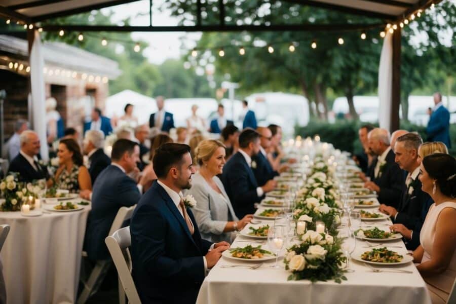 Quanto custa um jantar de casamento simples para 50 pessoas