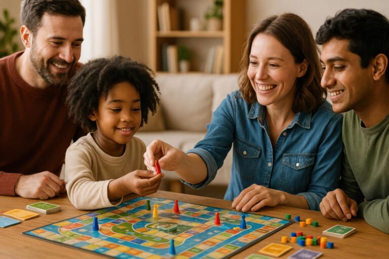 Jogos de tabuleiro para famílias