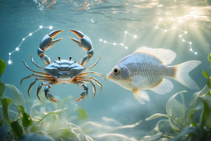Câncer e Peixes combinam? Um olhar sobre a relação e o amor